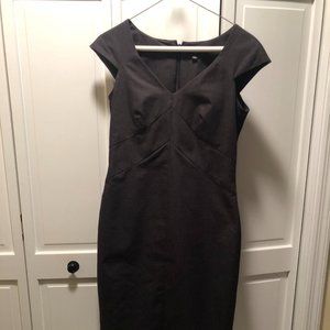 Classy Nine West, size 2 ,  navy blue office dress with matching jacket.